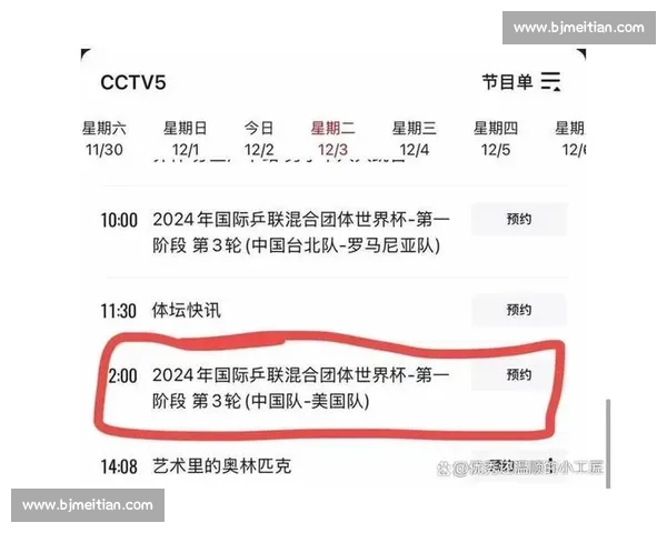 心跳加速！乒乓球世界杯赛程进入白热化，黑马选手能否搅局